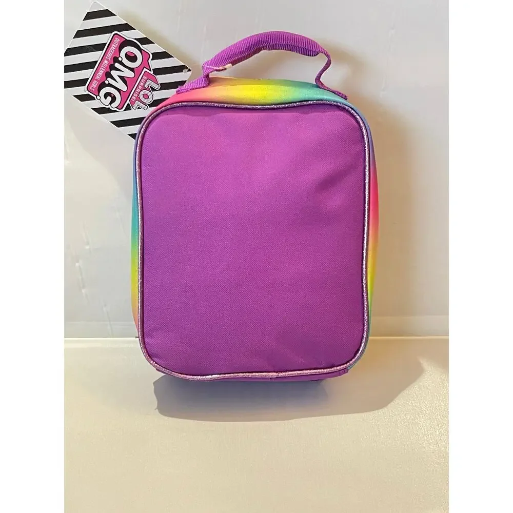 MGA KIDS LOL OMG INSULATED REUSABLE LUNCH BAG FOR GIRLS NWT